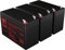 T6 Power Batterie pour Eaton 5SC1500i VRLA 12V