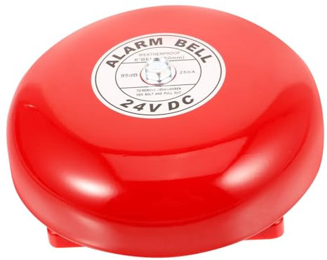 HOMOCONO Loud Ringing Bell Factory Bell Doorbell Chime Station Multi-Purpose Alarm