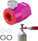 HRS CO2 Zylinder Quick Connect Adapter für Soda-Wassersprudler Kompatibel mit Sodastream Zylinder TERRA/ART/GAIA/Crystal 3.0, Sodastream Adapter Quick Connect für Anschluss W21.8-14 Flasche