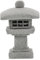 Happyyami 1 Satz Wen Chang Tower Ornamente Orientalische Pagodenskulpturen Mini-gartenpagode Japanische Gartenlaterne Bonsai-figuren Pavillon-statue Zen-garten-statue Steinpagode Plastik