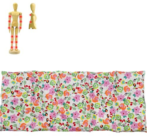 savasanas Saco Semillas Microondas Pasión XL - Saco Termico - Bolsa Calor microondas - saquito Relleno con Huesos de Cereza - Bolsa de Calor - Tela 100% algodón - 50x20cm