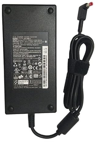 19.5V 9.23A 180W AC Power Adapter Charger compatible for Compatible for Acer Nitro 5 AN515-54-547D AN515-54-70KK AN517-51-784H Gaming Laptop