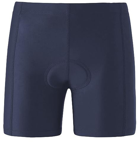 KID1234 Boys Cycling Pants 3D Padded Shorts Girls Bike Short Bike Shorts for Kids Blue
