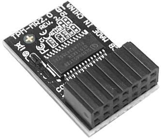 TPM-M R2.0 Modul LPC 14pin-1 mit Infineon SLB9665 Ersatz für ASUS Motherboard ROG Strix B350-F /B360-G /B360-H /B360-F/B365-F/B365-G /X370-F/Z370-H/Z370-H/Z3700-H/Z3700 -F/Z37 0-E /H370-F Gaming