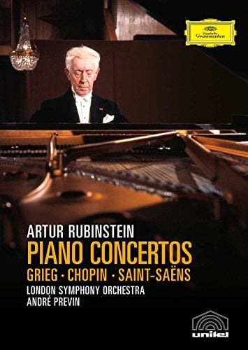 Grieg, Chopin & Saint Saens Piano Concertos / Previn, Rubinstein, London Symphony Orchestra