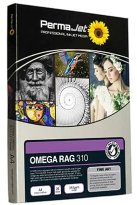Permajet APJ21913 Photo Paper Matt White A4 - Photo Paper (White, Matt, 310 g/m2, A4, 25 Sheets)