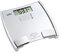 Laica PL8032 elektronische Körperanalysewaage Glas-Personenwaage, silber Farbe, mit BIA-Messung, großes LCD-Display für eine einfache Ablesung