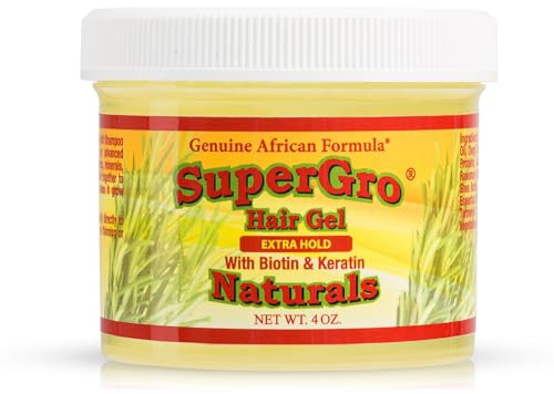 African Formula Super Grow Hair Gel Extra Hold 4 oz by African Formula