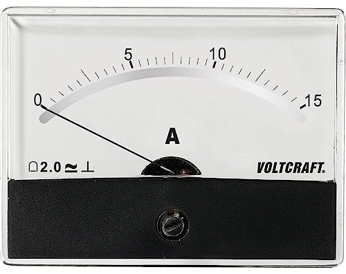 VOLTCRAFT AM-86X65/15A/DC AM-86X65/15A/DC Einbau-Messgerät AM-86X65/15A/DC Drehspule
