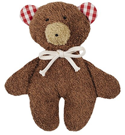 Efie Rassel Teddy braun – Bio-Baumwolle (kbA), GOTS-zertifiziert – Greifling ab Geburt – 100 % Made in Germany