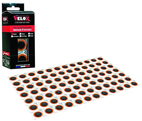 Velox Sachet de 100 rustines Diamètre 15 mm