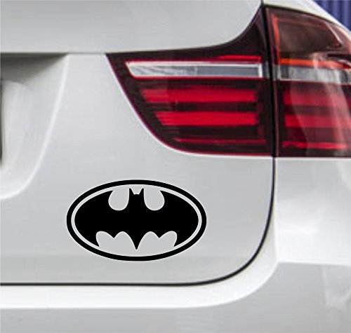 wDesigns Autoaufkleber Batman Joker Dark Night Rund Tuning Aufkleber Sticker 12x7cm
