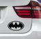 wDesigns Adesivo per Auto, Motivo: Batman Joker Dark Night, Rotondo, 12 x 7 cm