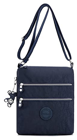 Foino Schultertasche Design Umhängetasche Damen Seitentasche Mode Kuriertasche Lässige Taschen Reisetasche Sporttasche Leicht Büchertasche für Mädchen