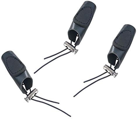 perfk 3er-Set Bogenschießen Fingerschutz – Einstellbarer Fingertab aus Rindsleder für Recurvebogen, Compoundbogen & Traditionelle Jagdbögen