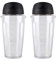 Joyparts 2 piezas de repuesto tazas con tapas de 20 oz para batidos compatibles con Oster Classic Series Blender