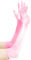 EORUBE 1920s Handschuhe für Damen Ellenbogen Lange Satin Handschuhe Party Kostüm (Pink)