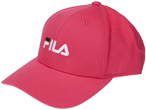 FILA Unisex BRASOV with linear logo - strap back Baseballkappe,Pink Peacock,Einheitsgröße