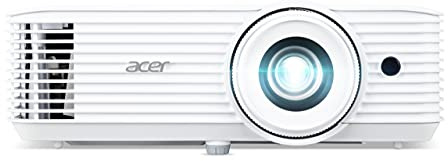 Acer H6523ABDP DLP-DLP Vidéoprojecteur (1080p Full HD (1920 x 1080 Pixels) 3500 lumens, Contraste 10 000:1, 3D, Keystone, 1 Haut-Parleur 3 W, HDMI (HDCP), Connexion Audio), Blanc, Home Cinema