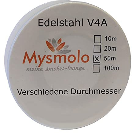 50 Meter Edelstahl Wickeldraht (0,16 mm)