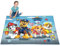 Franco Kinderzimmerteppich, rutschfest, 175,3 x 132,1 cm, Paw Patrol