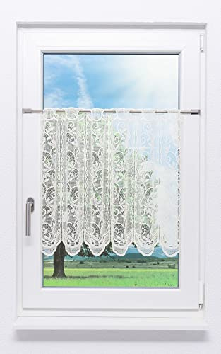 LYSEL Scheibengardine Ranke (Bx H) 112cm * 60cm Beige/Hellbeige