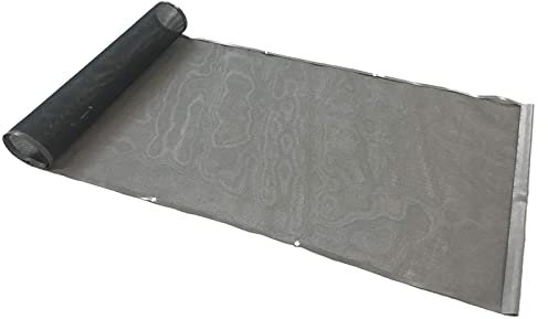 Rete di ricambio zanzariera a rullo telo con tasca prodotto su misura, Made in Italy Laterale 120 x 250 cm