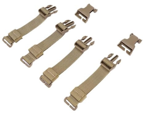 EMERSONGEAR Tactical Quick Release Buckle Straps Set Adapter Kit for Chest Rig Vest Airsoft Gear