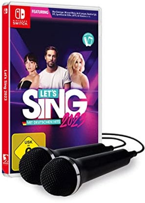 Let's Sing 2023 German Version [+ 2 Mics] (Nintendo Switch)