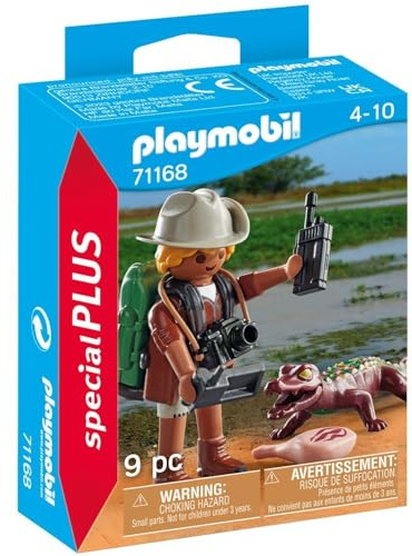 Playmobil Special Plus 71168 Explorateur et alligator