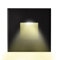 INNOVATE LED Einbaustrahler 24V DC Treppenbeleuchtung [ColorSwitch Wandleuchte Innen & LED Strahler Außen] Indirekte Beleuchtung Unterputzdose (Schwarz, Eckig - Auslass Eckig, Warmweiß 3000 K)