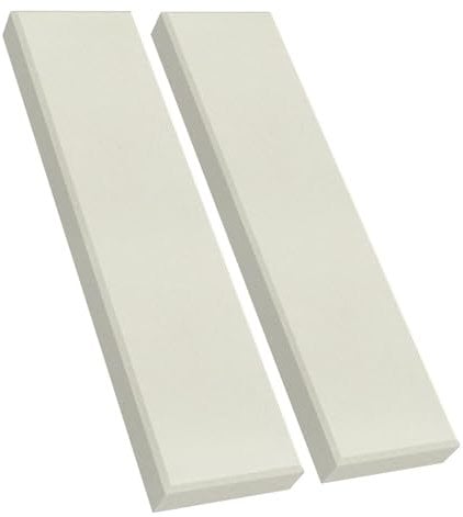 2 Pack 2 Thick Acoustic Panels, 47.24 X 11.81 Fiberglass Wall Panel, Acoustic Panels Sound Absorbing for Office, Studio, Home Theatre - Beige