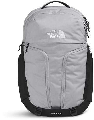 The North Face Unisex Surge Rucksäcke, Meld Grey Dark Heather/, One Size