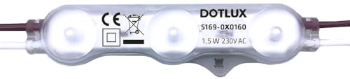 Dotlux LED-Modul ACplus 1,5W 160° IP67 6000K 100er Kette