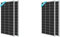 RENOGY 100W 12 Volt (schlankes Design) Solarmodul Monokristallin Solarpanel Photovoltaik Solarzelle Ideal zum Aufladen von 12V Batterien Wohnmobil Garten Camper (100x2) (Packung mit 2)