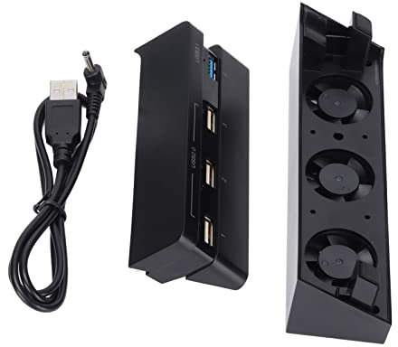 Ventilador De Refrigeración Y Adaptador USB Hub 3.0 para 4 Slim