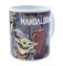 ms móvil shop The Mandalorian Star Wars - Tazza in ceramica per colazione capacità 350 ml - Baby Yoda - Serie - Prodotto ufficiale | Confezione regalo