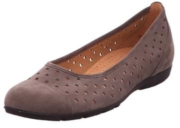 Gabor Damen Klassische Ballerinas, Frauen Flats,sportlich,Ballerinen,Halbschuhe,Sommerschuhe,Slipper,Ballerina-Schuhe,Wallaby,38 EU / 5 UK