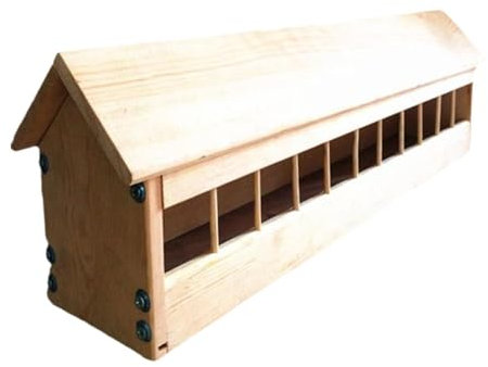 Folpus Mangeoire à Pigeons, Bol d'alimentation pour Oiseaux, Distributeur d'oiseaux, matériau épais pour Jardin, Fournitures pour Oiseaux, Distributeur de