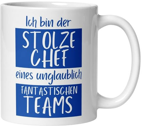 Chef Tasse mit Spruch lustig | Lustiger Kaffeebecher Büro | Ein großartiger Chef ist schwer zu finden | Geschenk für Chef – Chefgeschenke & Vorgesetzter | Bester Chef Tasse