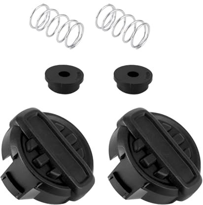 Lyreh 2pcs Capuchons de Tête de Coupe-Bordures Rechange DWO1DT995, avec Ressort Weedeater et Couvercle Ressort Pièces Fixation pour Dewalt DCST920 DCST970 DCST922 DCST990 DCST925