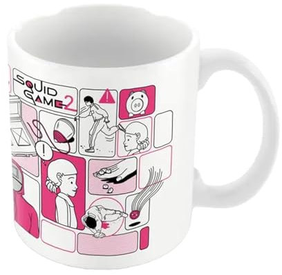 Squid Game 2 - Tasse DARE TO PLAY, weiß, One size
