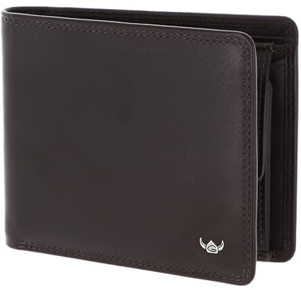Golden Head Leder Geldbörse Polo RFID Protect Scheintasche 1162 Dunkelbraun