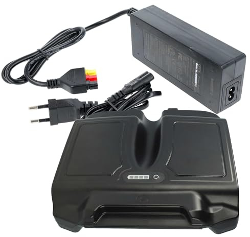 vhbw batteria sostituisce PowaKaddy PK3785, 4S8P, PK3583 per carrello da golf elettrico portamazze (31,2Ah, 14,8V, Li-Ion, incl. caricatore)