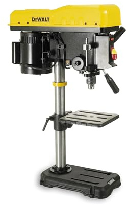 DeWalt 10 Drill Press, 7.0 AMP Motor, 3.5 Spindle Travel, Five Speed, Integrated LED Worklight