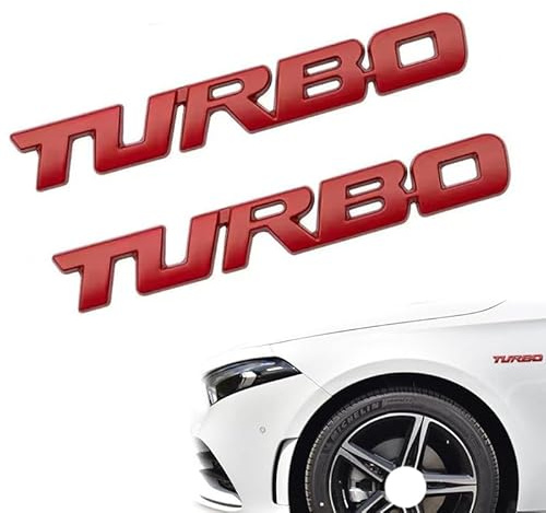 R-timer 2 Pezzi Logo Emblema Adesivo per VW R Linie Golf 4 5 6 7 Touran Polo,Fregio Decorazione Carrozzeria Resistente Lavaggio Automatico Design Sportivo Badge,Red