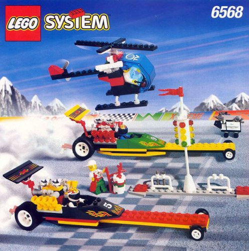LEGO System Extreme Team 6568 X-Treme Dragster Race