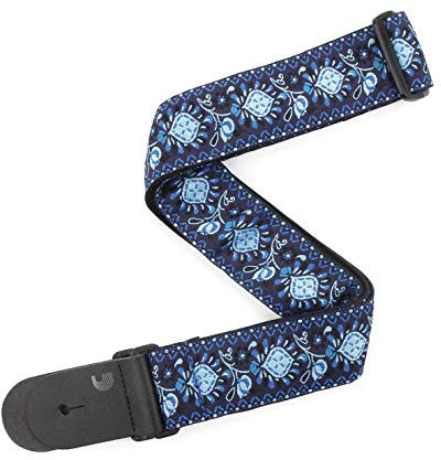 D'Addario T20W1418 Planet Waves Monterey Gitarrengurt (Breite: 5 cm) blau