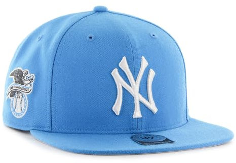 '47 Brand Snapback Cap - Sure Shot New York Yankees Sky Blue