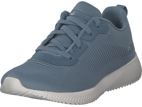 Skechers Damen BOBS Squad Tough Talk Sneakers, Blue, 39 EU